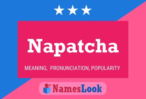 Napatcha Namensposter