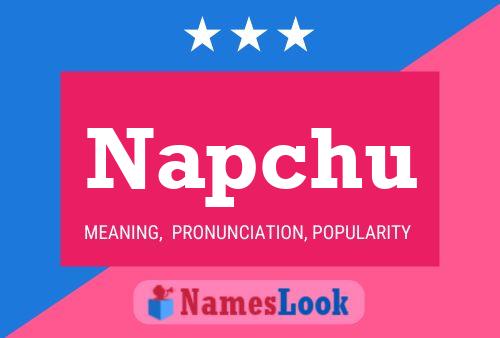 Napchu Namensposter