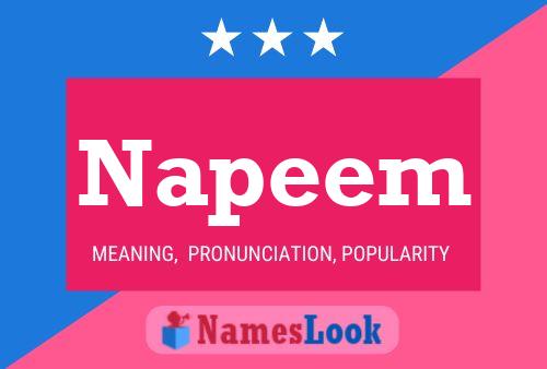 Napeem Namensposter