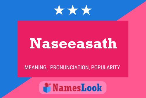 Naseeasath Namensposter