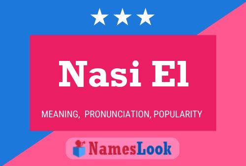 Nasi El Namensposter