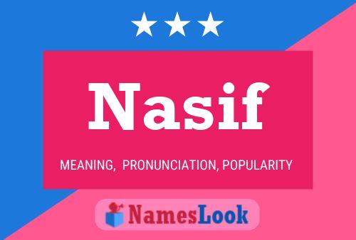 Nasif Namensposter