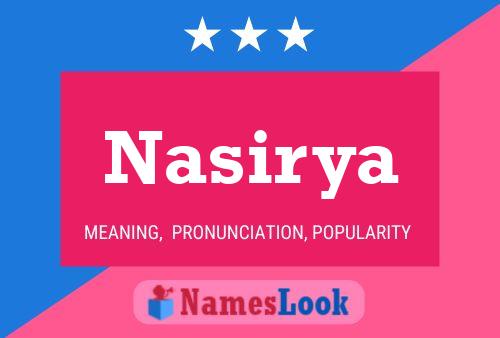 Nasirya Namensposter