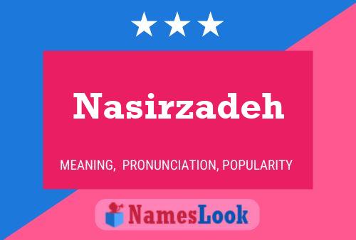 Nasirzadeh Namensposter