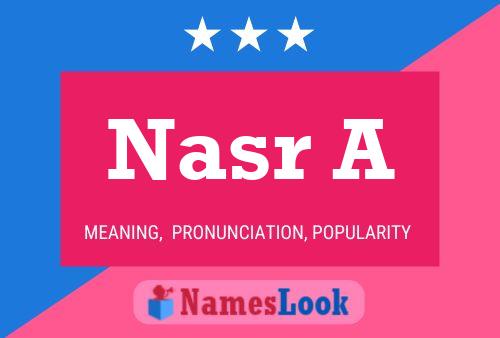 Nasr A Namensposter