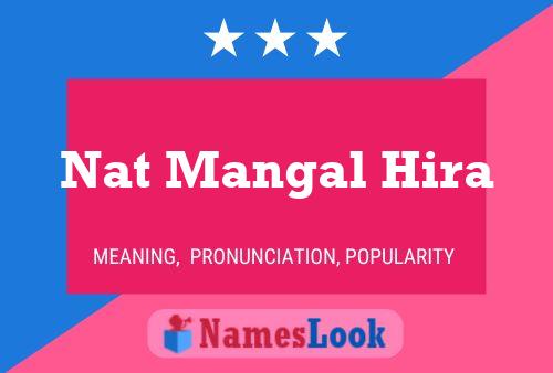 Nat Mangal Hira Namensposter