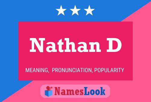 Nathan D Namensposter