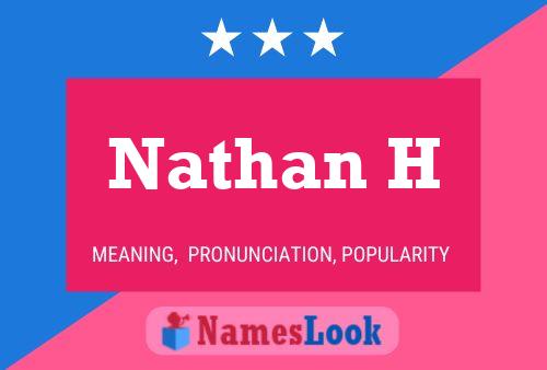 Nathan H Namensposter