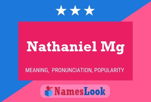 Nathaniel Mg Namensposter