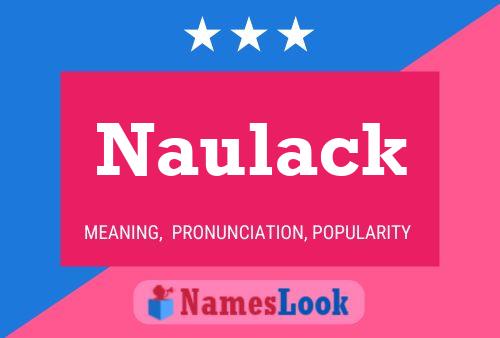 Naulack Namensposter