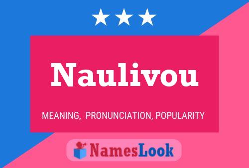 Naulivou Namensposter