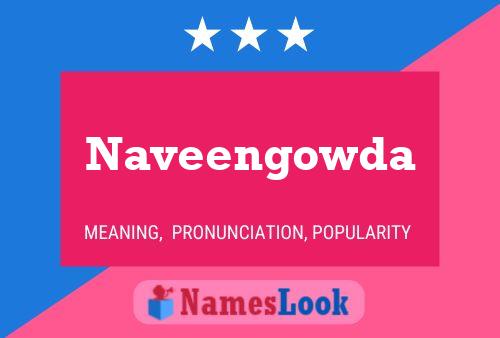 Naveengowda Namensposter