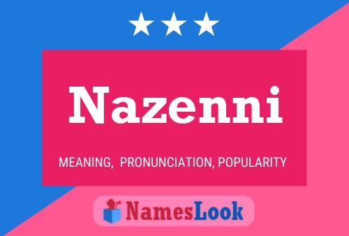 Nazenni Namensposter