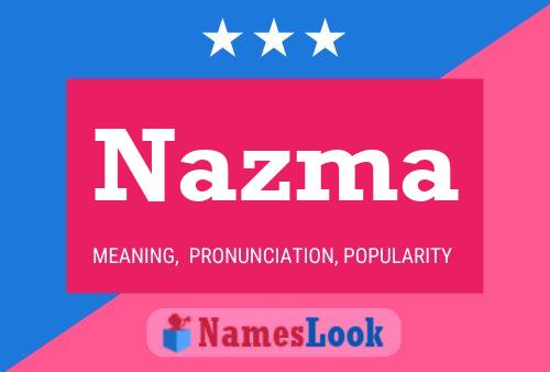 Nazma Namensposter