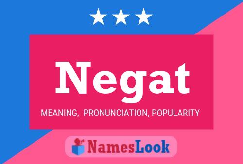 Negat Namensposter