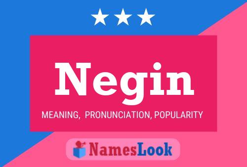 Negin Namensposter