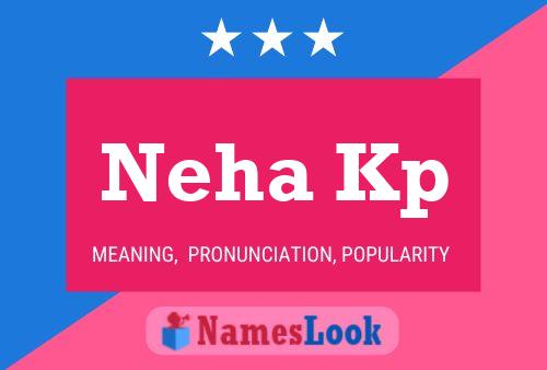 Neha Kp Namensposter