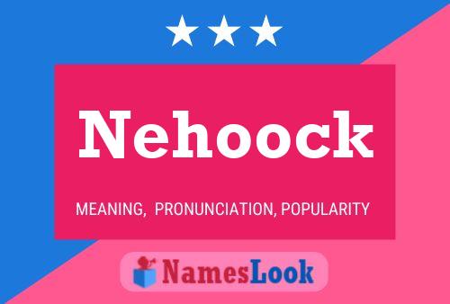 Nehoock Namensposter