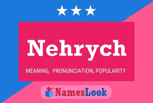 Nehrych Namensposter