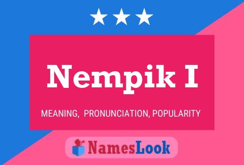 Nempik I Namensposter