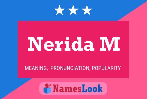 Nerida M Namensposter