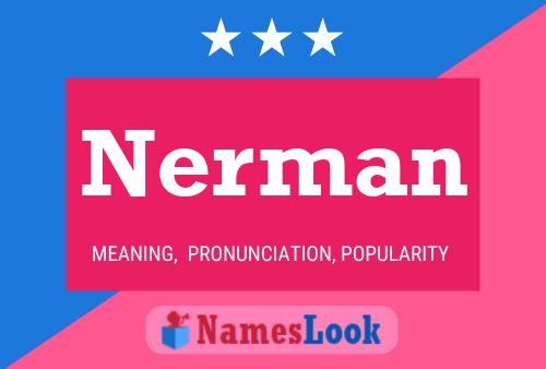 Nerman Namensposter