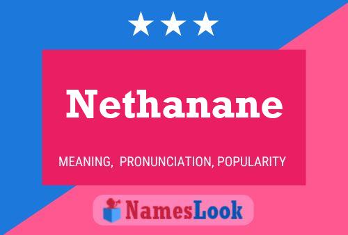 Nethanane Namensposter