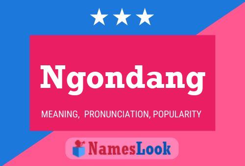 Ngondang Namensposter