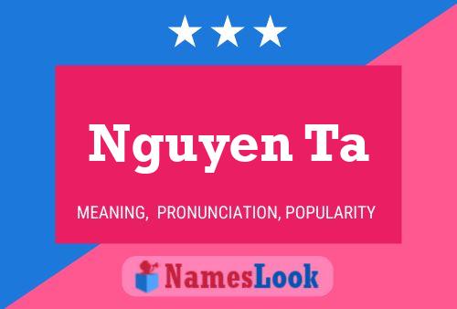 Nguyen Ta Namensposter