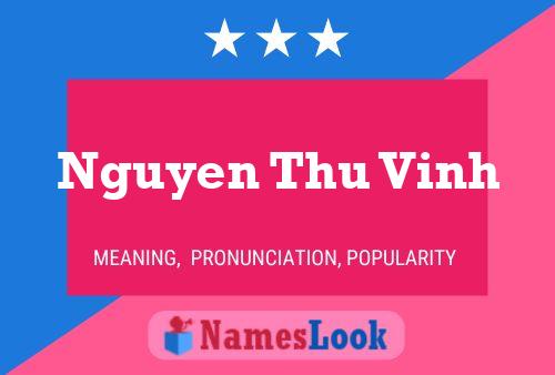 Nguyen Thu Vinh Namensposter