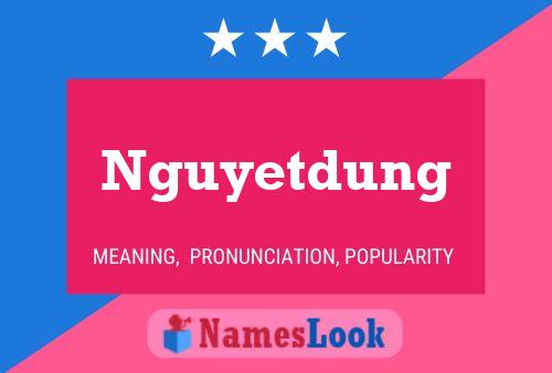 Nguyetdung Namensposter