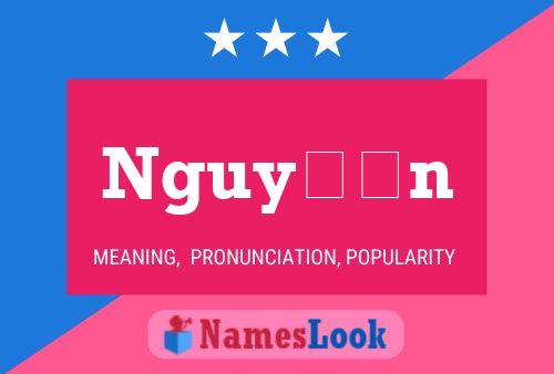 Nguyễn Namensposter