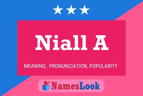 Niall A Namensposter