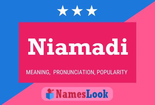 Niamadi Namensposter