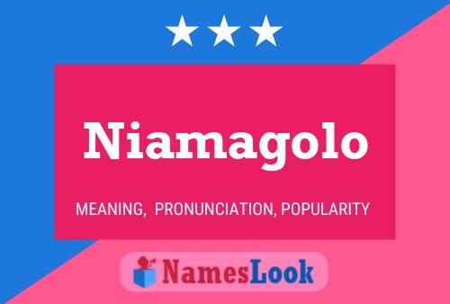 Niamagolo Namensposter