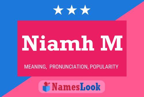 Niamh M Namensposter