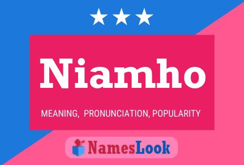 Niamho Namensposter