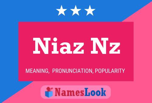 Niaz Nz Namensposter