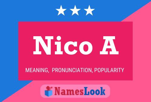 Nico A Namensposter