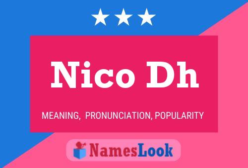 Nico Dh Namensposter