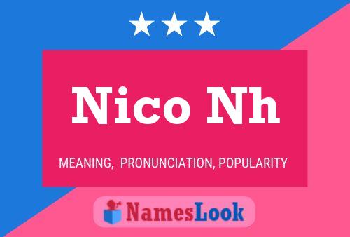 Nico Nh Namensposter