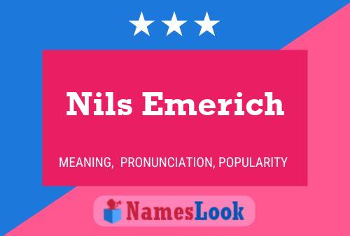 Nils Emerich Namensposter