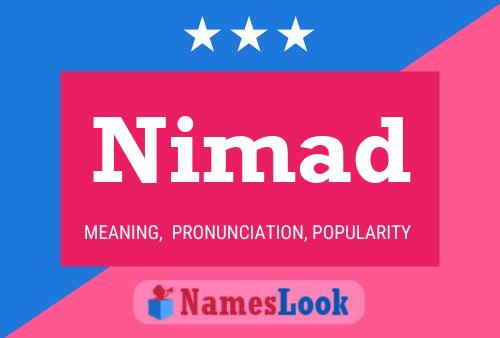 Nimad Namensposter