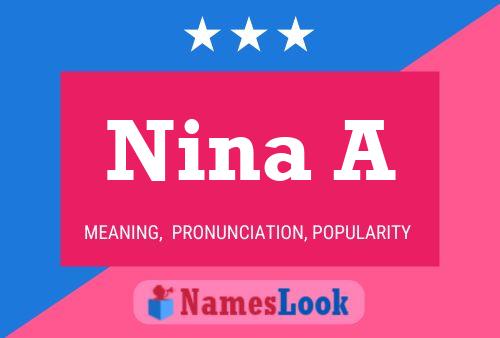 Nina A Namensposter