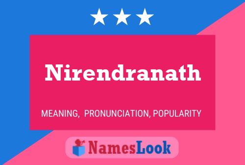 Nirendranath Namensposter