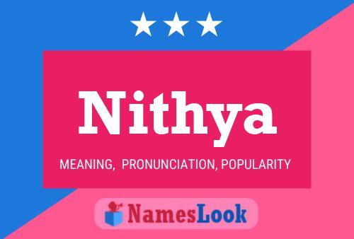 Nithya Namensposter