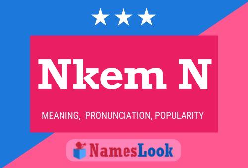 Nkem N Namensposter