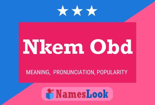 Nkem Obd Namensposter