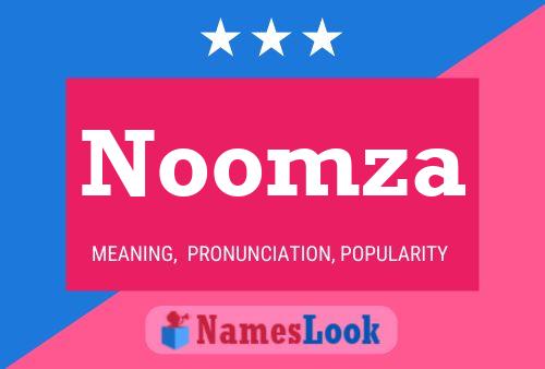 Noomza Namensposter