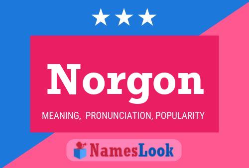 Norgon Namensposter